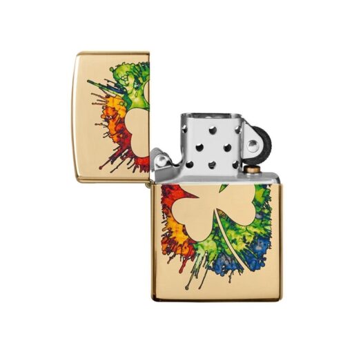 Zippo Graffiti Clover Design - 49125 - Hình ảnh 2