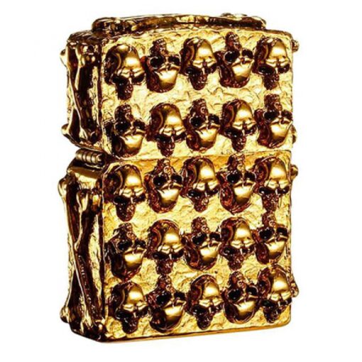 Zippo Skull J Gold - ZA-3-100A
