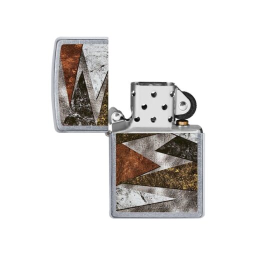 Zippo Patterns Design Street Chrome - 49669 - Hình ảnh 2