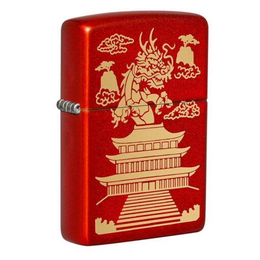 Zippo Eastern Design Dragon Design Metallic Red - 49517
