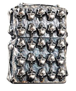 Zippo Skull J Silver - ZA-3-100B