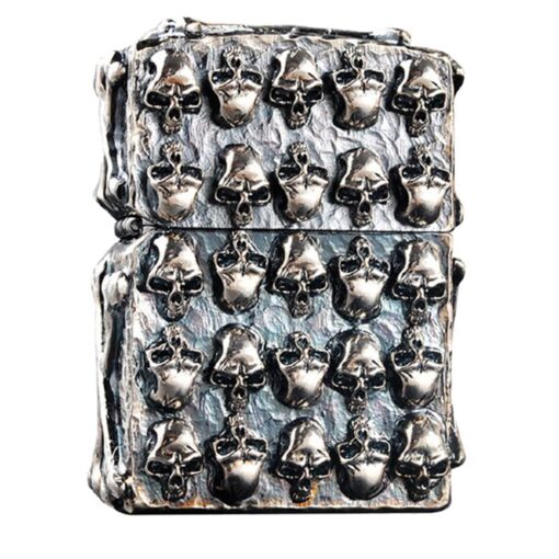 Zippo Skull J Silver - ZA-3-100B