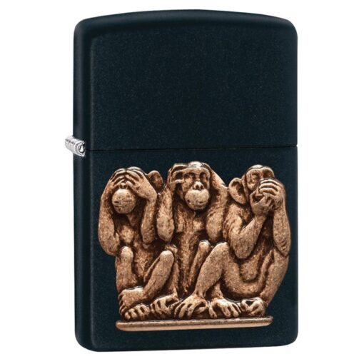Zippo Three Monkeys Emblem - 29409