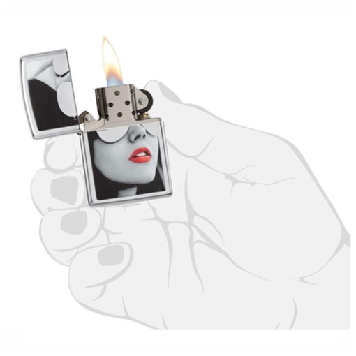Zippo Sunglasses High Polished Chrome - 28274 - Hình ảnh 5