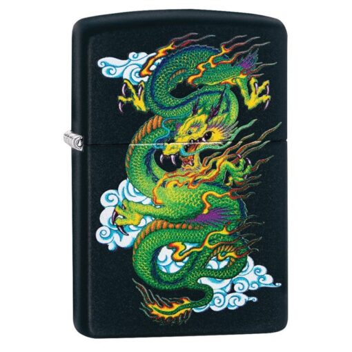 Zippo Dragon Black Matte – 29839