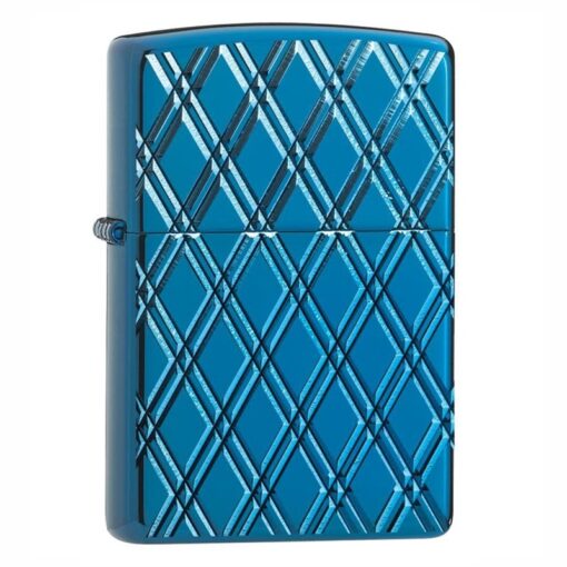 Zippo Armor High Polish Blue Diamonds - 29964