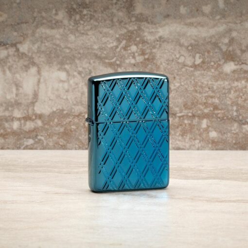 Zippo Armor High Polish Blue Diamonds - 29964 - Hình ảnh 8