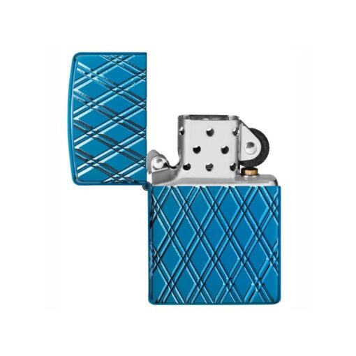 Zippo Armor High Polish Blue Diamonds - 29964 - Hình ảnh 2