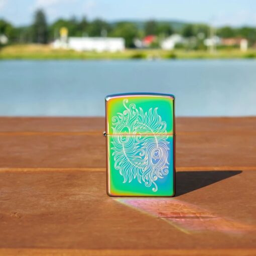 Zippo Laser Engraved Spiritual Design Multi Color - 48390 - Hình ảnh 7