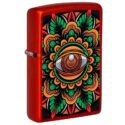 Zippo Counter Culture Eye Design Metallic Red - 48678