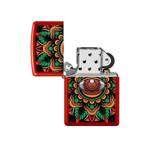 Zippo Counter Culture Eye Design Metallic Red - 48678 - Hình ảnh 2