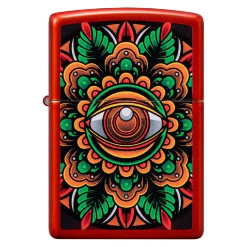 Zippo Counter Culture Eye Design Metallic Red - 48678 - Hình ảnh 3