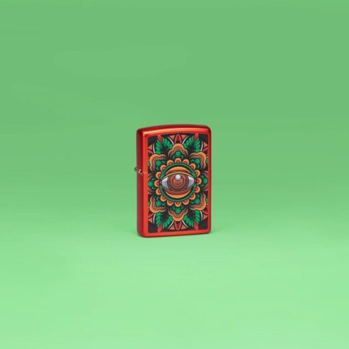 Zippo Counter Culture Eye Design Metallic Red - 48678 - Hình ảnh 7