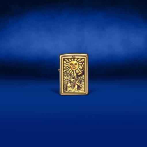 Zippo Tarot Card Brushed Brass - 48758 - Hình ảnh 7