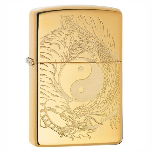 Zippo Tiger and Dragon Design - 49024