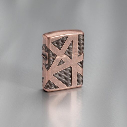 Zippo Armor Geometric 360 Design Antique Copper - 49036 - Hình ảnh 9