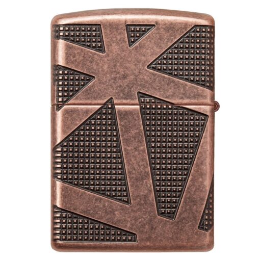 Zippo Armor Geometric 360 Design Antique Copper - 49036 - Hình ảnh 5