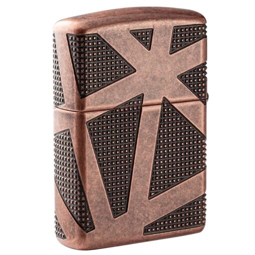 Zippo Armor Geometric 360 Design Antique Copper - 49036 - Hình ảnh 6