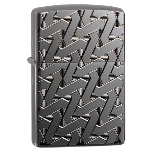 Zippo Armor Geometric Weave Design - 49173