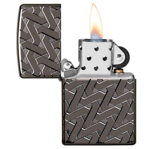 Zippo Armor Geometric Weave Design - 49173 - Hình ảnh 4