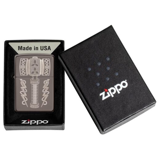 Zippo Thor's Hammer Design Mjölnir - 49404 - Hình ảnh 4