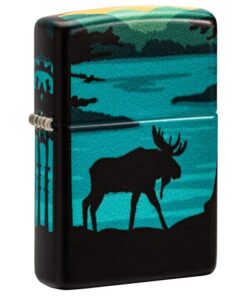 Zippo Moose Landscape Design 540 Color - 49481