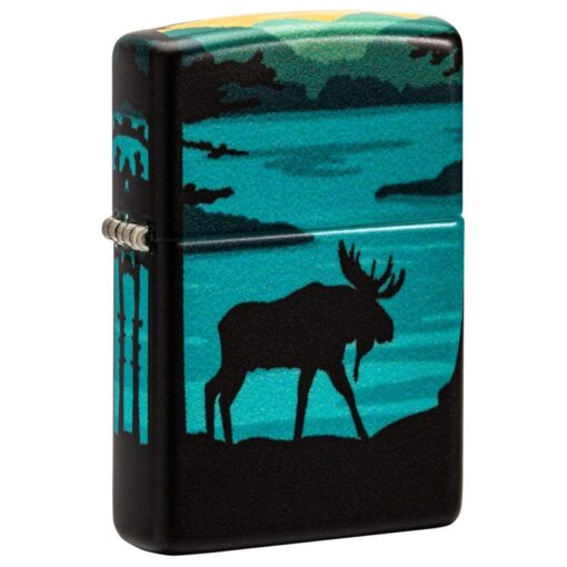 Zippo Moose Landscape Design 540 Color - 49481