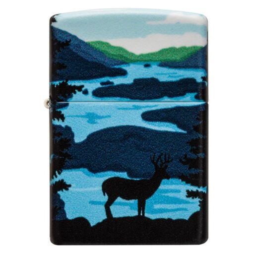 Zippo Deer Landscape Design 540 Color - 49483 - Hình ảnh 3