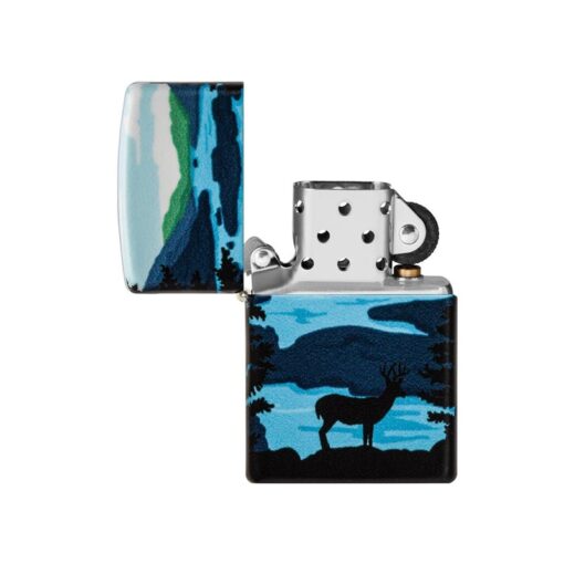Zippo Deer Landscape Design 540 Color - 49483 - Hình ảnh 2