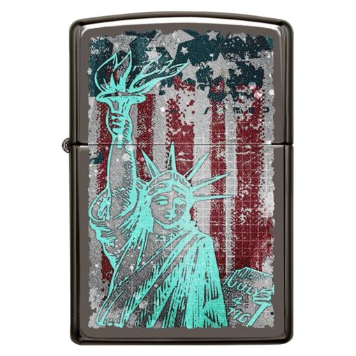 Zippo Statue Of Liberty Design - 49663 - Hình ảnh 3