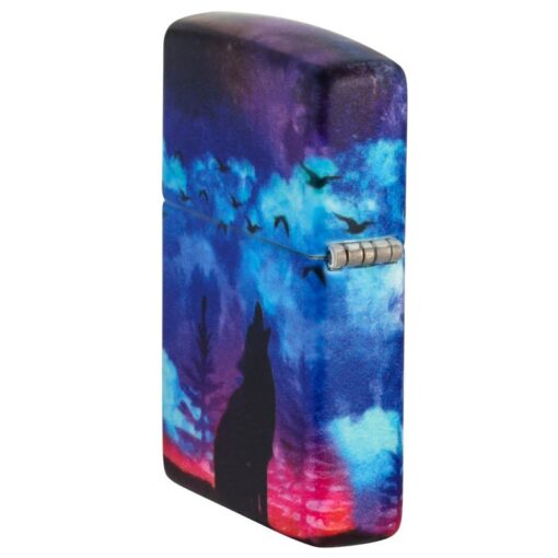 Zippo Wolf Howling Design 540 Color - 49683 - Hình ảnh 8