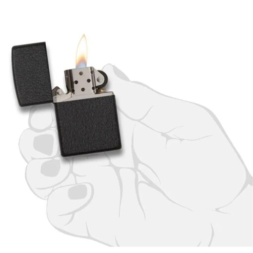 Zippo Classic Black Crackle - 236 - Hình ảnh 5