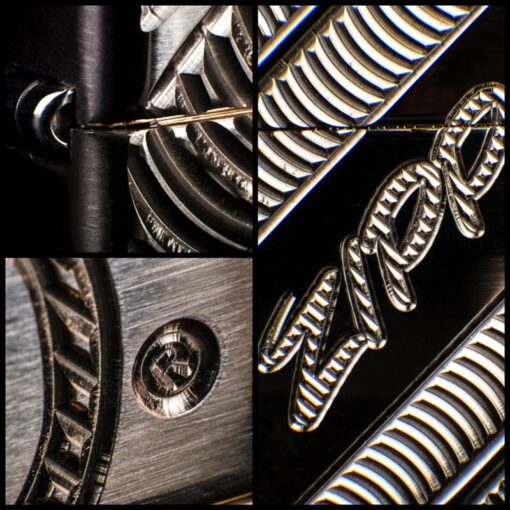 Zippo Armor Coiled Deep Carved High Polish Brass - 29625 - Hình ảnh 6