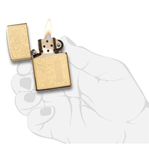 Zippo Brass Venetian Design - 352B - Hình ảnh 4
