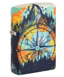 Zippo Compass Design 540 Color Glow In The Dark - 49805
