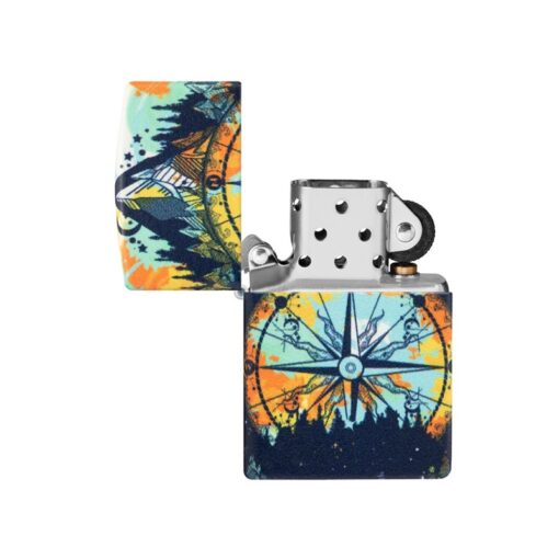 Zippo Compass Design 540 Color Glow In The Dark - 49805 - Hình ảnh 2
