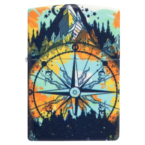 Zippo Compass Design 540 Color Glow In The Dark - 49805 - Hình ảnh 3