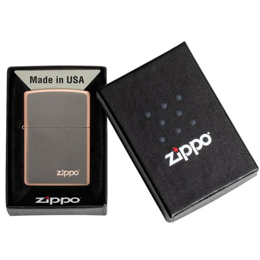 Zippo Rustic Bronze with Zippo Logo – 49839ZL - Hình ảnh 5