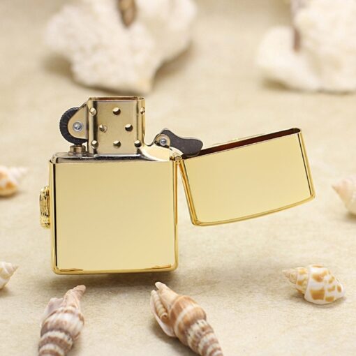 Zippo Golden Horse White Marble Winning Winny - ZA-5-3N - Hình ảnh 5