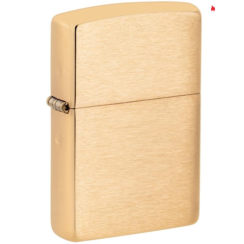Zippo Armor Brushed Brass - 168