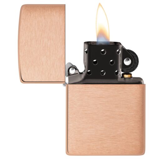 Zippo Solid Copper Case With Black Coated Stainless Steel Insert – 48107 - Hình ảnh 4