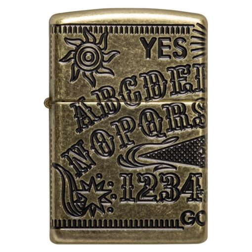 Zippo Armor MultiCut Ouija Board Antique Brass - 49001 - Hình ảnh 3