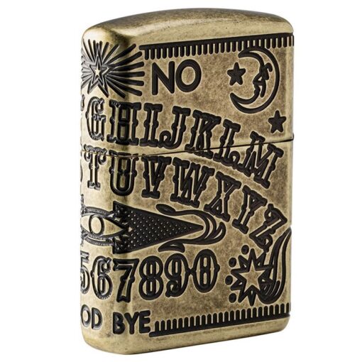 Zippo Armor MultiCut Ouija Board Antique Brass - 49001 - Hình ảnh 5