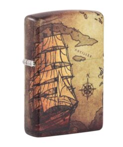 Zippo Pirate Ship Design 540 Color - 49355