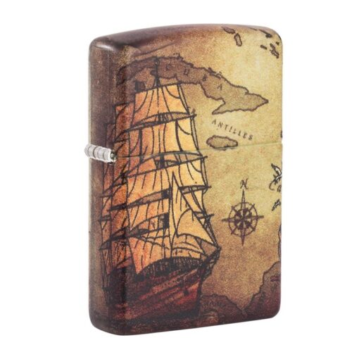 Zippo Pirate Ship Design 540 Color - 49355