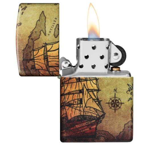 Zippo Pirate Ship Design 540 Color - 49355 - Hình ảnh 6
