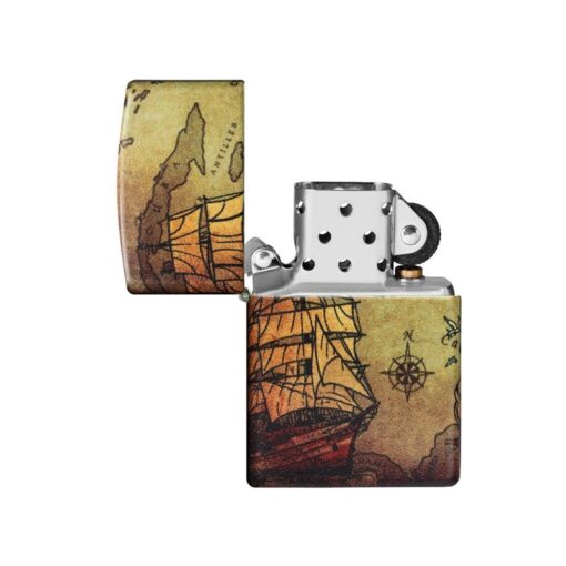 Zippo Pirate Ship Design 540 Color - 49355 - Hình ảnh 2