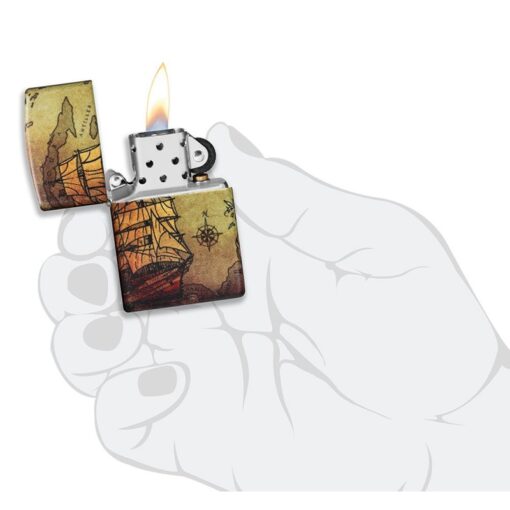 Zippo Pirate Ship Design 540 Color - 49355 - Hình ảnh 11