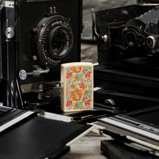 Zippo Vintage Floral Design - 49770 - Hình ảnh 7
