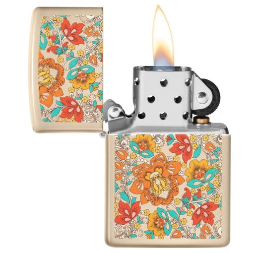 Zippo Vintage Floral Design - 49770 - Hình ảnh 4